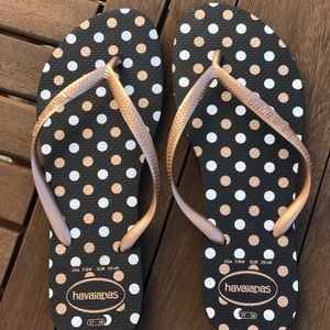 Havaianas Polka dot flip flop